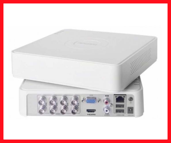 HIKVISION 8 KANAL DS-7108 HGHI-F1/N 2Mp 1080P Lite 5in1 Hibrit DVR Kayıt Cihazı görünüm
