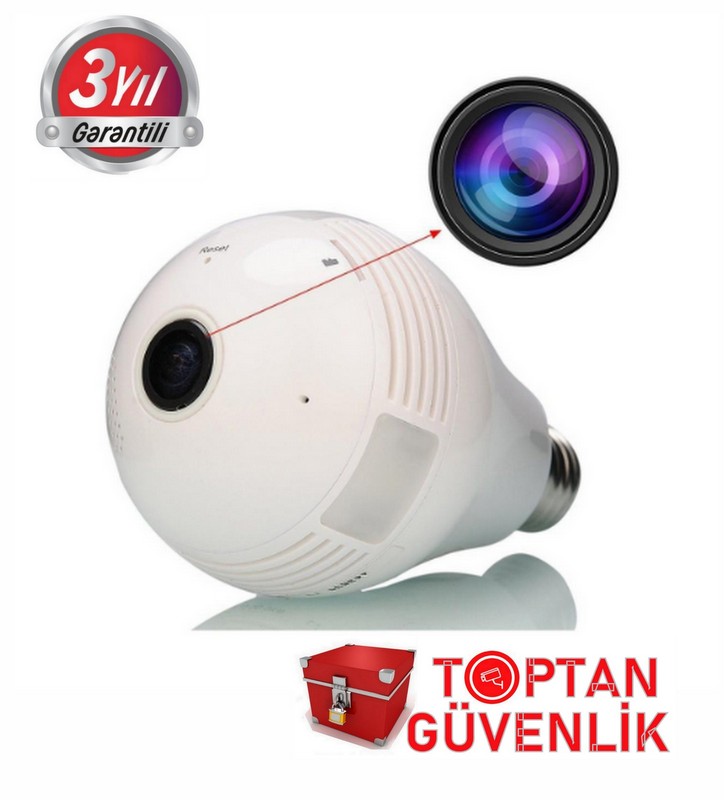2 MP 1080P Kablosuz Ampul Kamera Xmeye ARNA-1280 görünüm